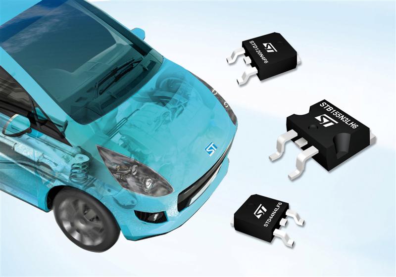 STMicroelectronics in Production with New Power MOSFETsDriving Up Vehicle Electrical Efficiency