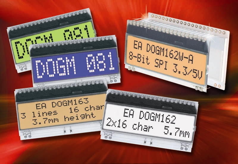 Variable LCD Display Requires No Additional Auxiliary Voltage