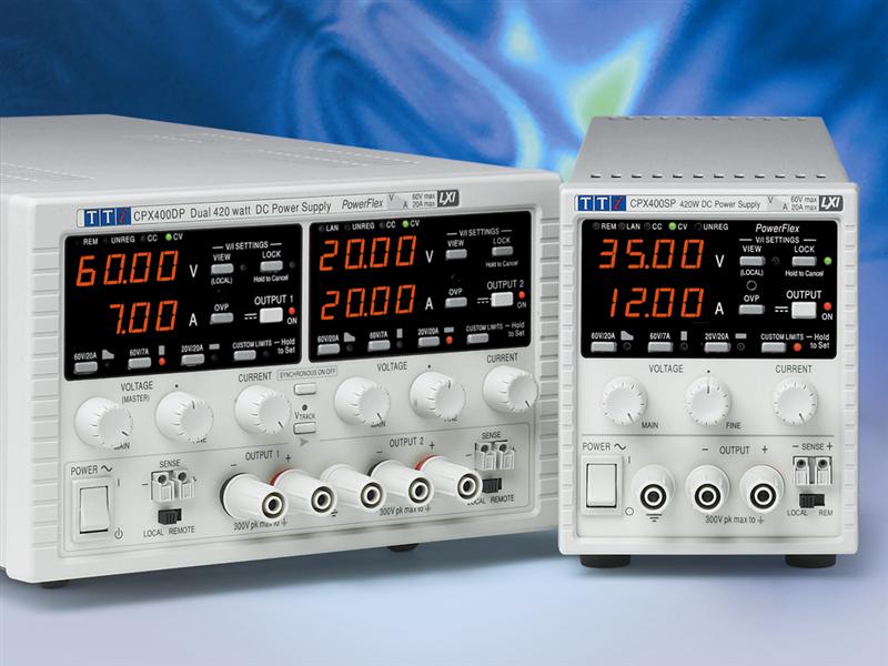 Aim-TTi extends CPX400 PowerFlex regulated laboratory power supplies
