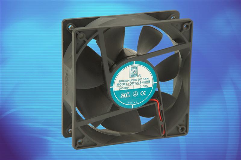 Orion Fans Develops Higher Voltage DC Fan Series for Telecom Applications