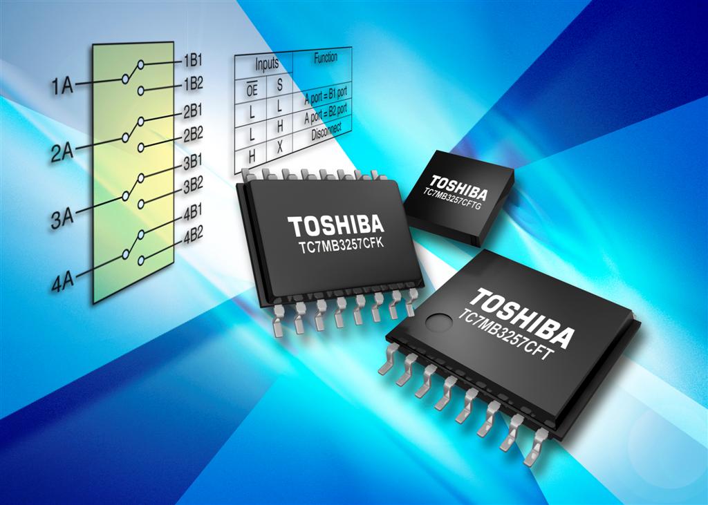 Toshiba announces high-speed bus switch for 5V interfaces