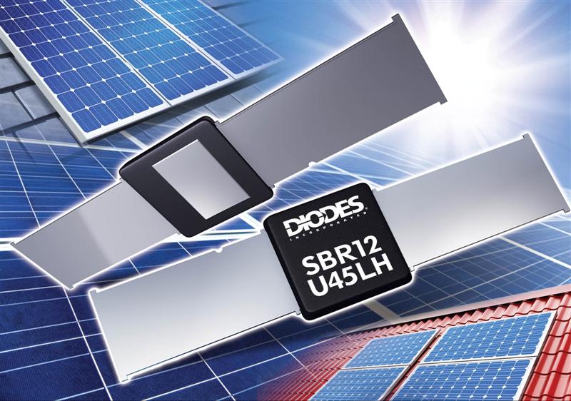 Diodes low profile rectifier simplifies solar panel design