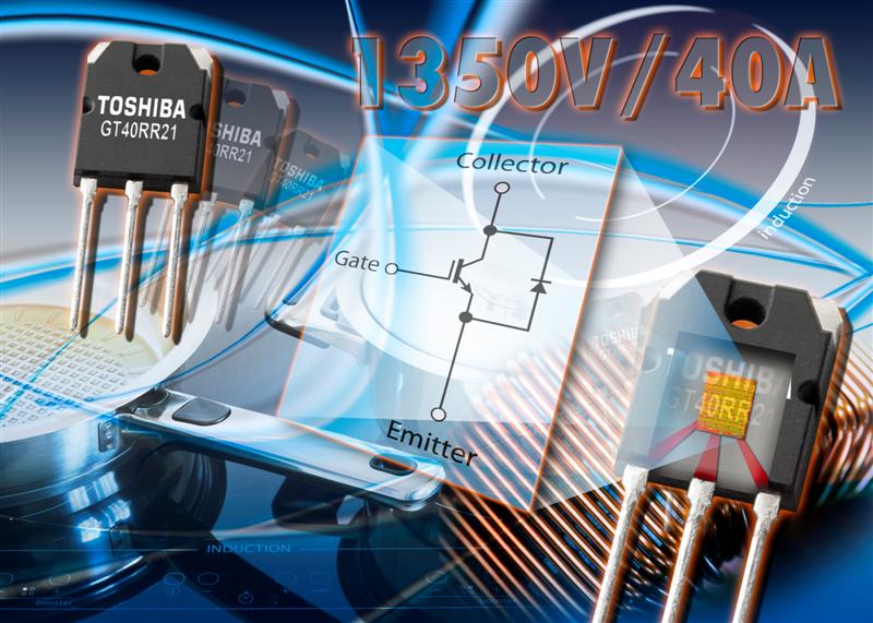 Toshiba takes high-speed inverter switching IGBT to 1350V and 40A