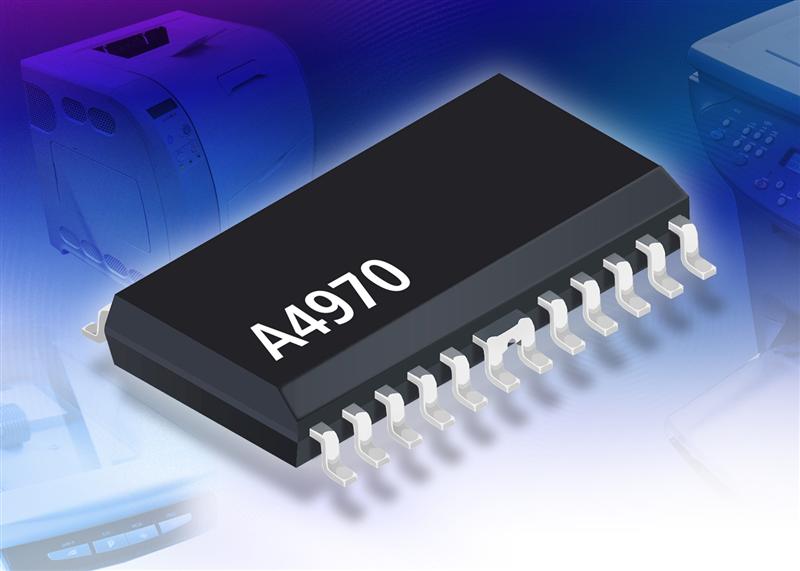 Dual full-bridge PWM motor driver IC with low quiescent and switching losses