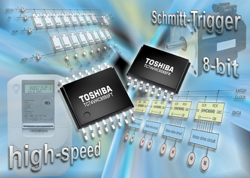 Toshiba Electronics shift registers enable cascaded connections without external components