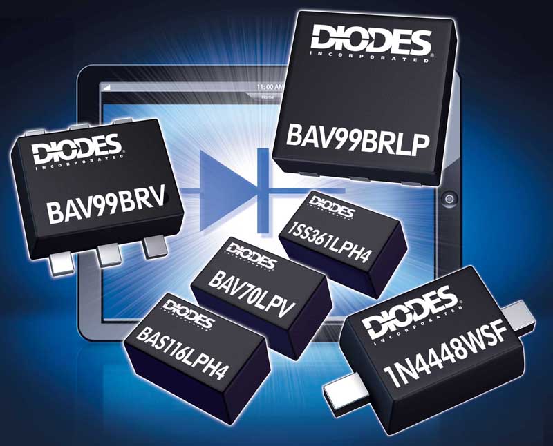 Diodes Incorporateds Miniature High-Speed ?Switching Diodes Reduce PCB Size
