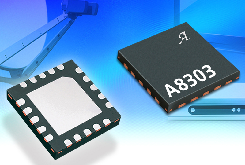 Current-sensor IC combines high accuracy with 120 kHz bandwidth and 3.3 V operation