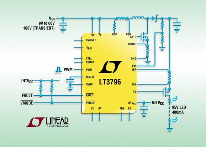 100V, Constant-Current & Constant-Voltage Controller with Input & Output Current Sense