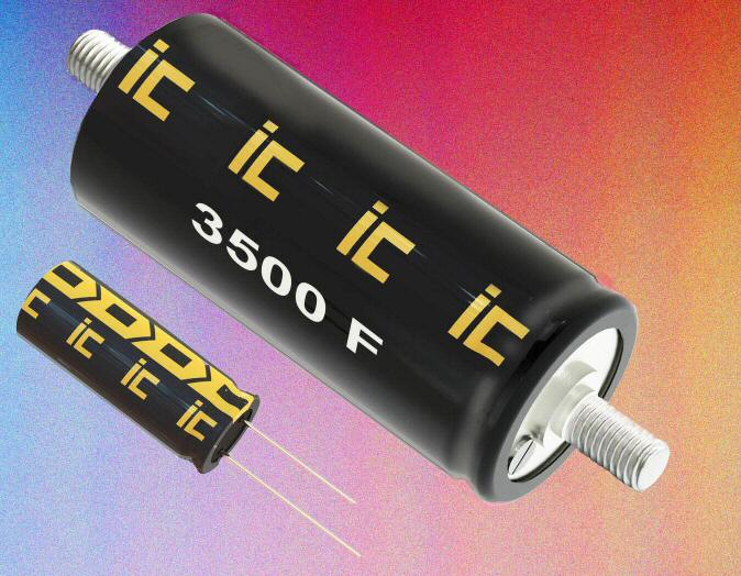 New super capacitors reach 3,500 F for power, energy storage, and audio applications
