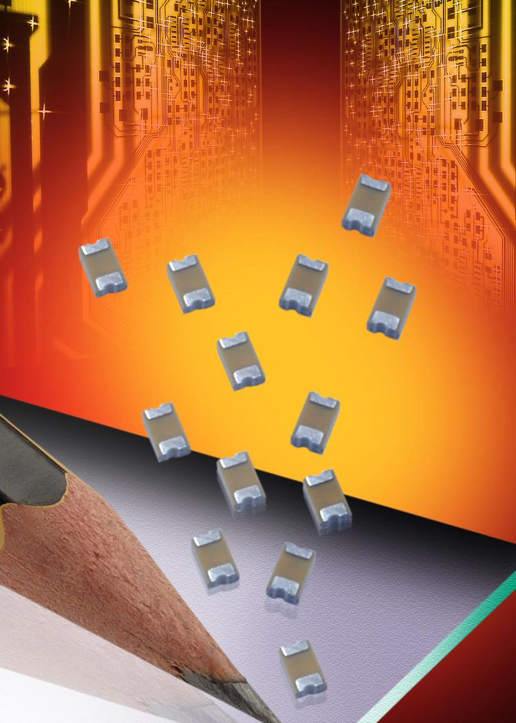 AVXS multilayer organic high-current inductors now in 0402 size