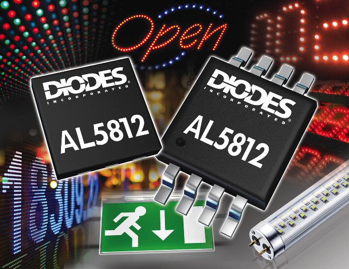Compact linear LED driver from Diodes Incorporated suits low-current lighting systems