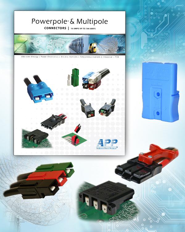 APP releases new catalog for Powerpole and Multipole connectors with higher UL ratings