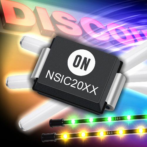 ON Semiconductor expands constant-current regulator offering for solid-state lighting systems