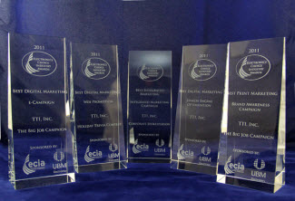 TTI, Inc. Wins Multiple ECIA Marketing Awards