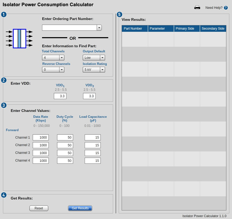 Silicon Labs Online Power Consumption Calculator Simplifies Isolation Product Selection and System Design