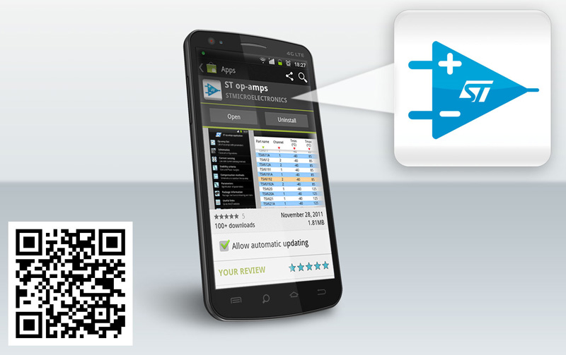 Design App from STMicroelectronics Guides Customers to Faster Project Completion on Android Devices