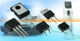 Automotive-grade rectifiers and soft-recovery diodes offer multiple package options