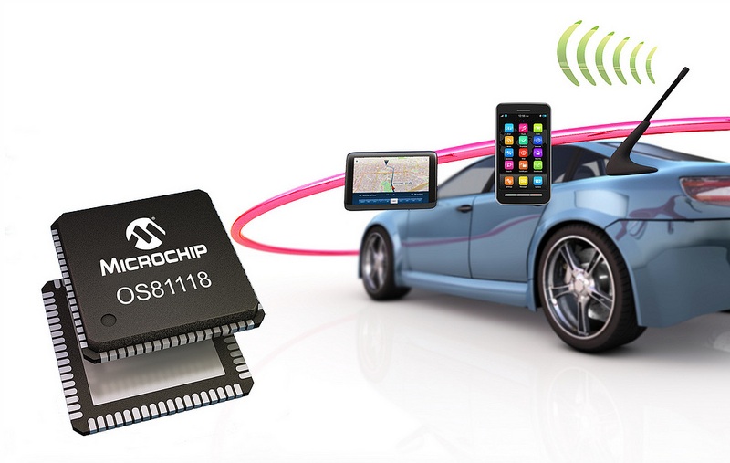 Microchip's MOST150 INICs empower automotive smart-antenna modules