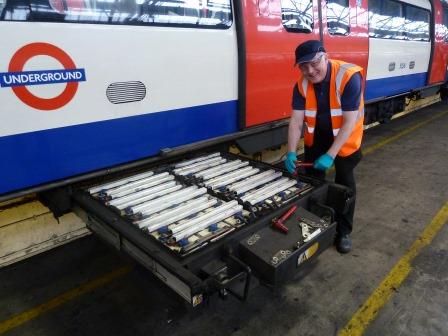Saft's nickel-based SRM batteries empower the London Underground