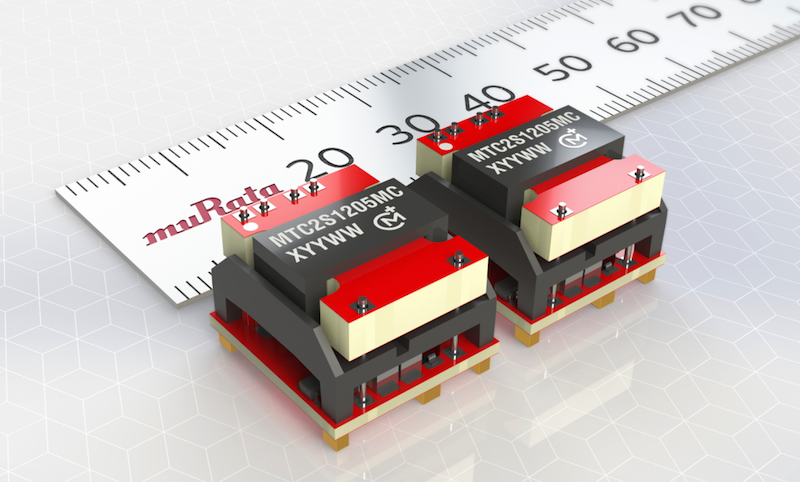 Murata's miniature 2W DC-DC converter has medical safety standard 2 x MOOP compliance