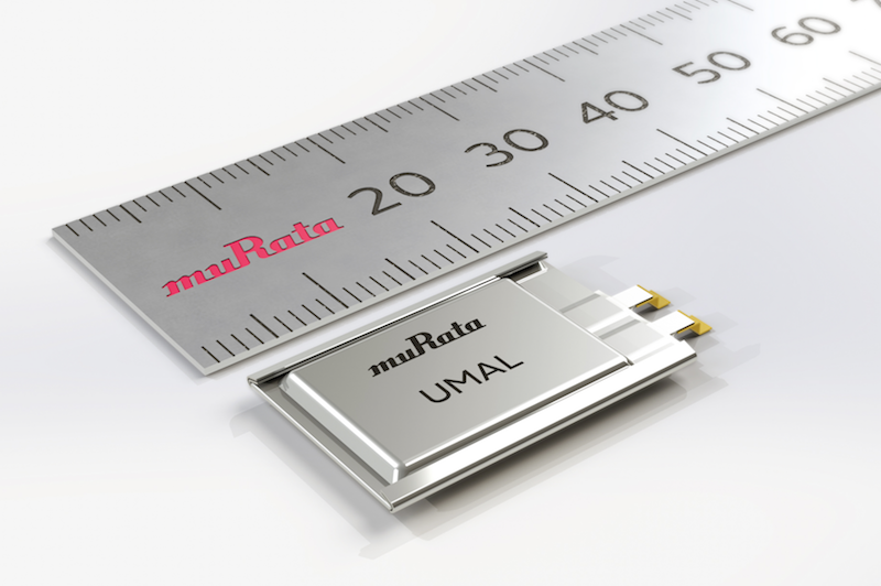 Murata introduces thin laminate energy storage device