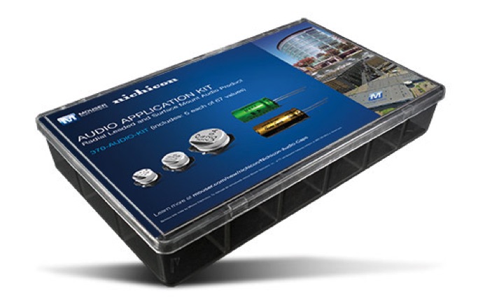Nichicon and Mouser's new audio design kit contains caps well-suited ...