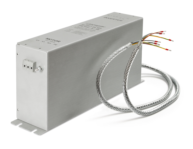 Schaffner's FN530 sine wave and EMC output filter extends motor life