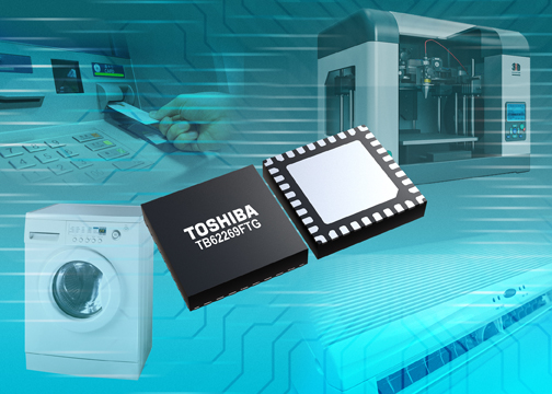 Toshiba launches compact, hi-res 40V, 1.8A bipolar stepping motor driver