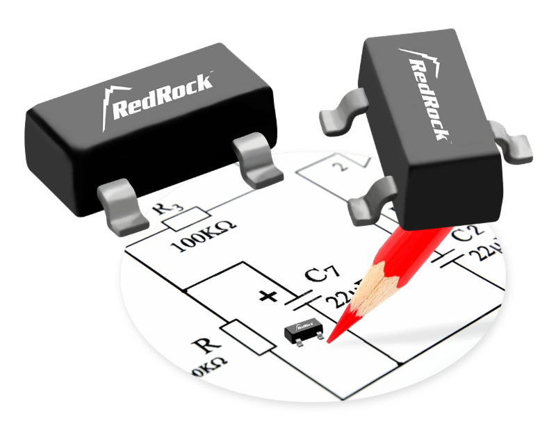 Coto Tech's RedRock TMR analog sensor offers high sensitivity