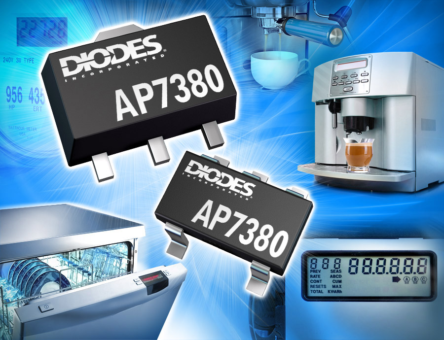 Ultra-Low Dropout 150mA Regulator from Diodes Incorporated Supports Wide Input Voltage Range with Fixed Output Voltages