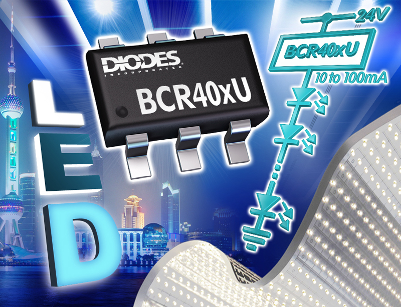 Linear LED Drivers from Diodes Incorporated Increase Efficiency in LED Strips