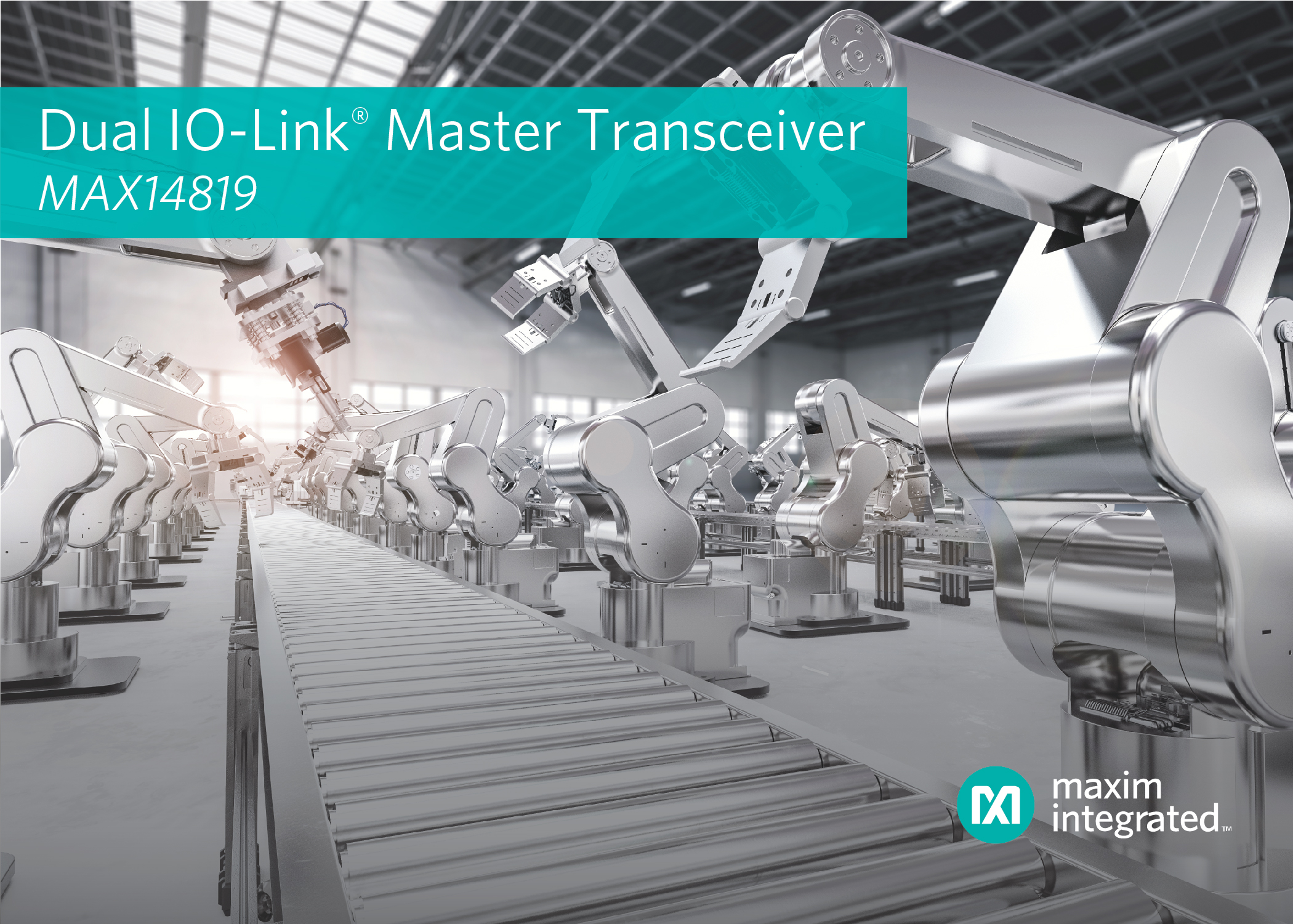 IO-Link Master Transceiver Ensures Robust Communications