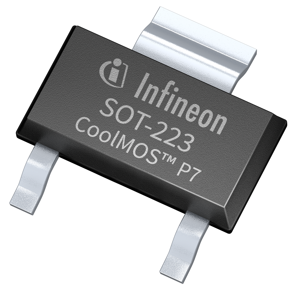 CoolMOS P7 in SOT-223 Combining Performance and Ease of use With a Cost-Effective Package Solution