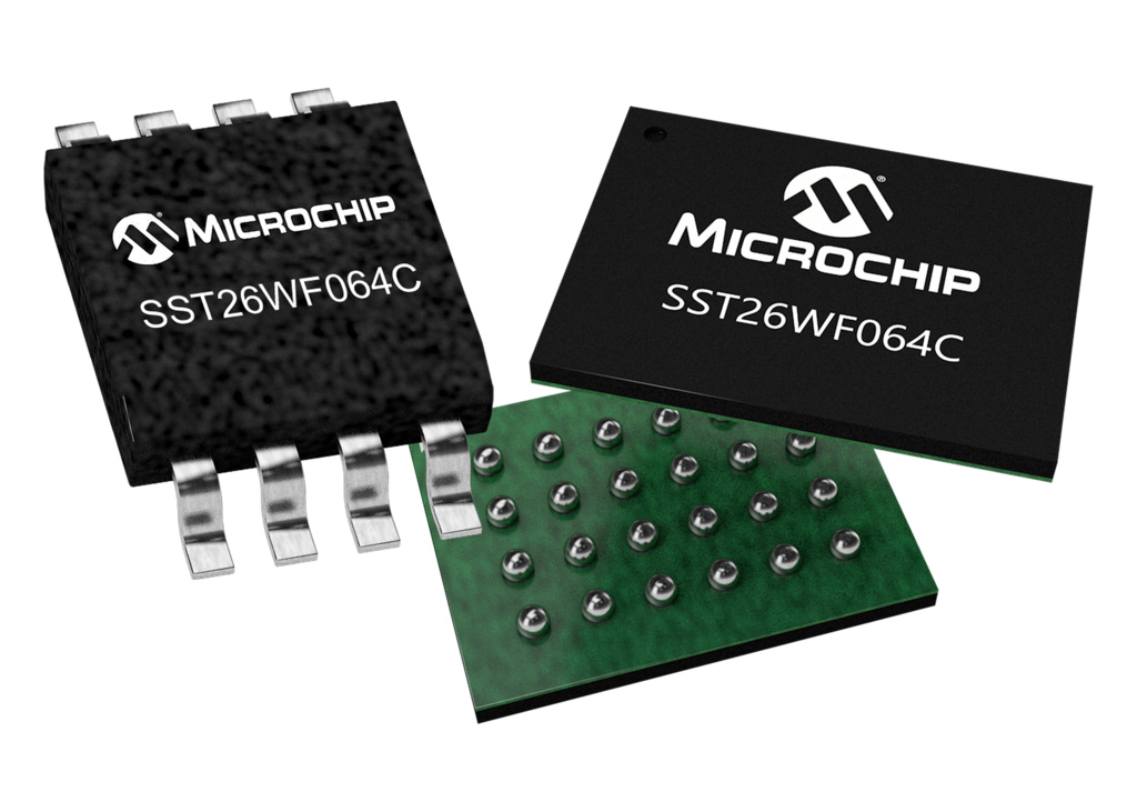 Low-Voltage 64 Megabit Serial Quad I/O Memory Improves Power Consumption in Battery-Powered Devices