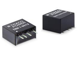 DC/DC Converters Provide an I/O Isolation of 1600 VDC and a Wide 2:1 Input Voltage