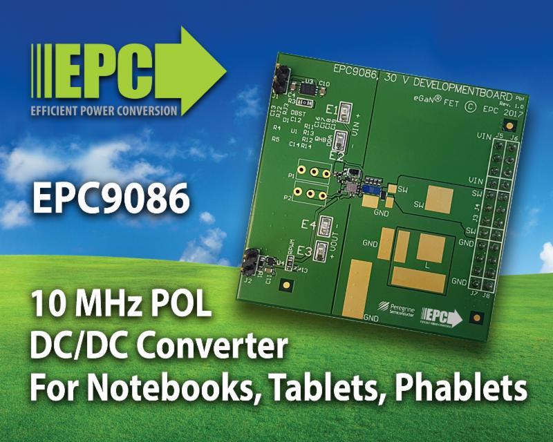 Development Board Operates Up To 10 MHz for High Efficiency at High Frequency Point-of-Load DC-DC Conversion