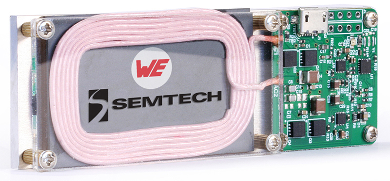 Wuerth Elektronik Supplies Wireless Power Coil for Semtech’s Wireless Charging Solution