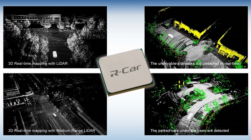 Renesas Electronics and Dibotics Realize Real-Time, Power-Efficient LiDAR Processing Based on R-Car SoC to Boost Autonomous Driving