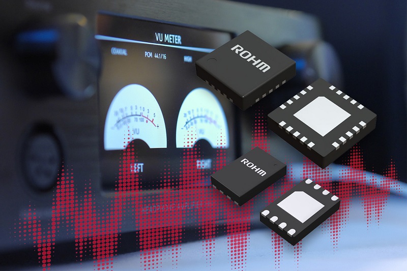 ROHM announces Industry's First Power Supply ICs for Hi-Fi Audio