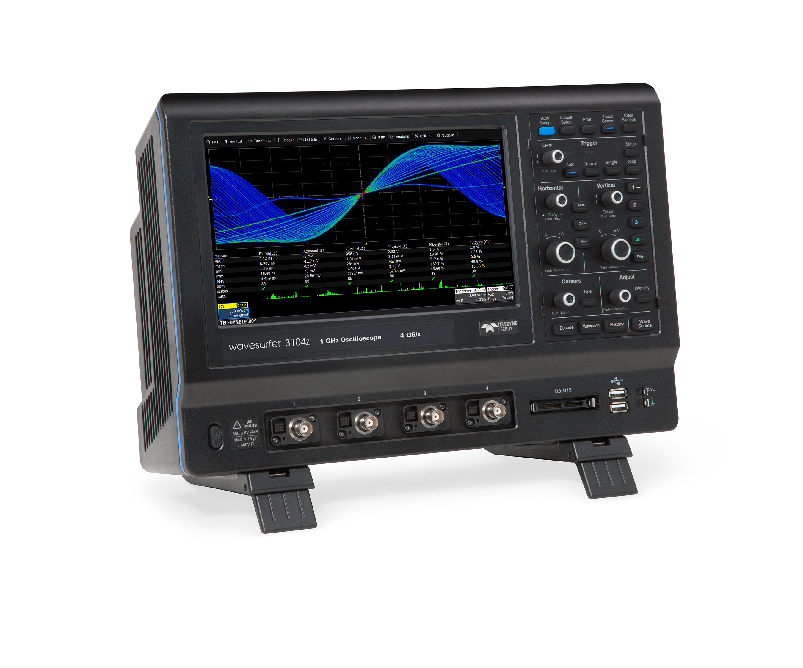 3000z Oscilloscopes Expand Bandwidth Range Above and Below That of Earlier Models