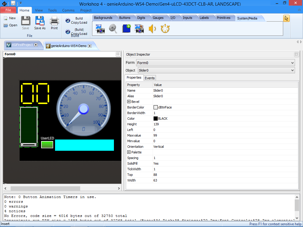 Adding a GUI to Control Systems