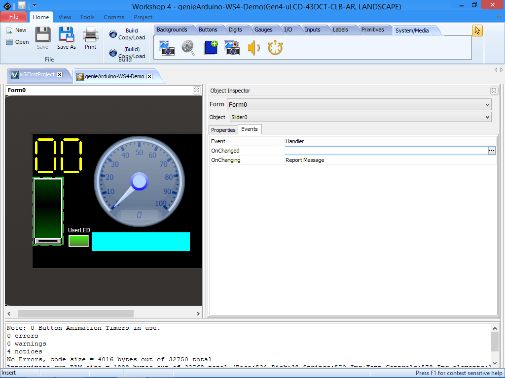 Adding a GUI to Control Systems