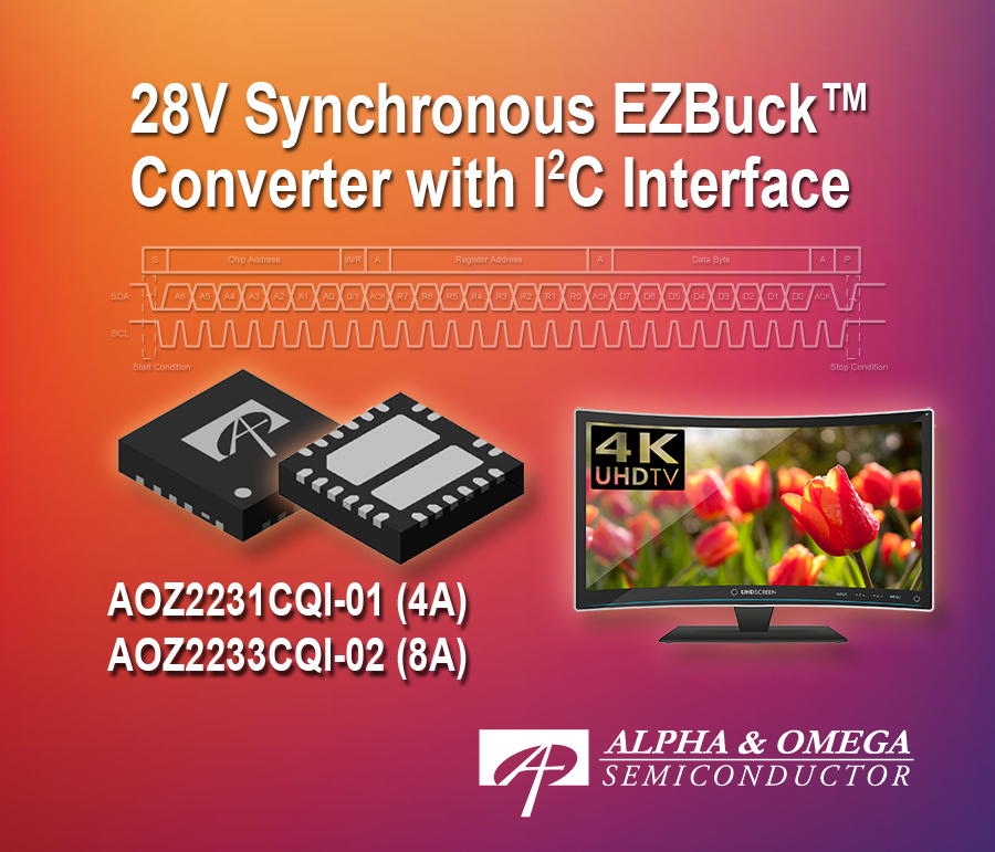 Regulators Feature I2C Control