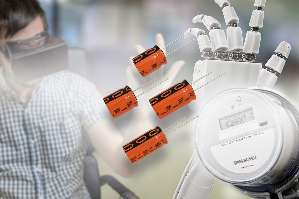 Energy Storage Capacitors Provide Long Life and High Moisture Resistance