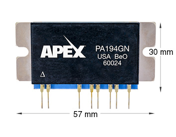 Power Op Amp Combines 1700 V/μs Slew Rate, 900 V Supply Operation and Low Noise Density for Applications Demanding High Speed and Accuracy