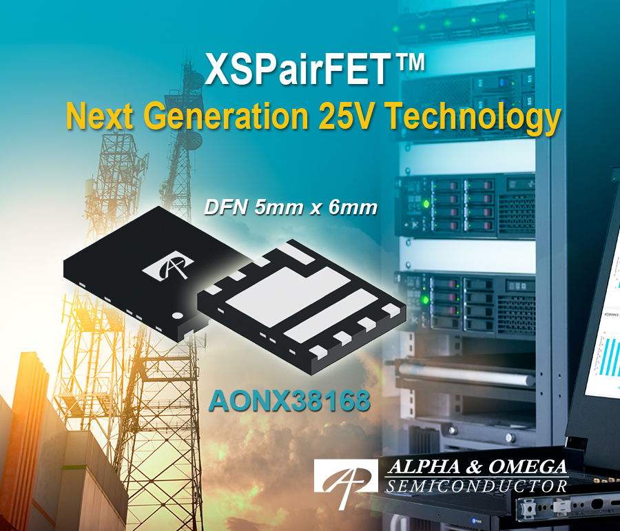 25V Technology Offers Low On-State Resistance