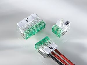 Push-In Connectors Allow For Easy Wire Termination