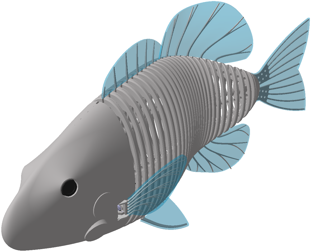 PSDcast - A 3D-Printed Robotic Fish