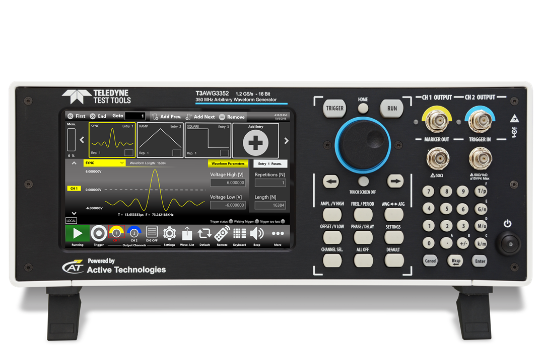 World's First High-Definition Arbitrary Waveform Generators