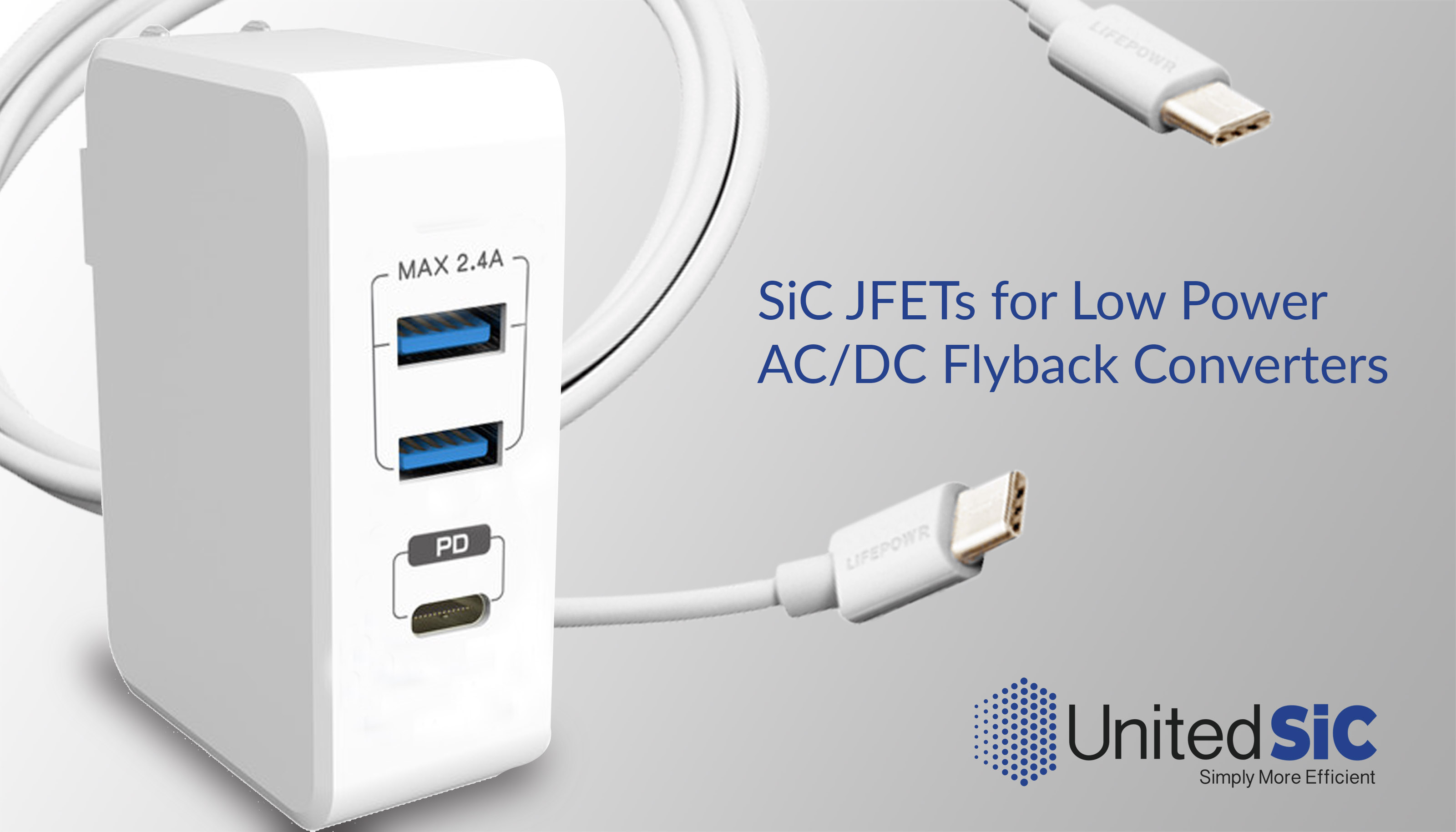 UnitedSiC announces SiC JFET family for low power  AC-DC Flyback converters